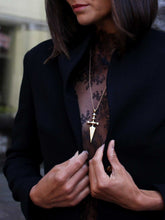 Load image into Gallery viewer, The Dagger Statement Necklace