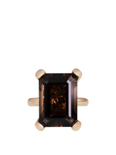Load image into Gallery viewer, The Simple Ring with Smoky Quartz