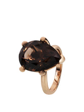 Load image into Gallery viewer, The Simple Ring with Smoky Quartz