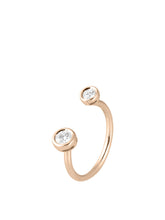 Load image into Gallery viewer, Simple Wire Ring with Diamonds